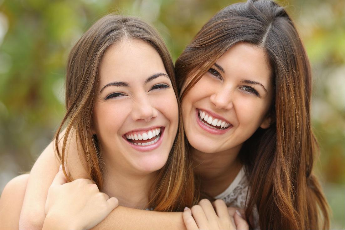 San Diego cosmetic dentist. Women smiling in La Mesa